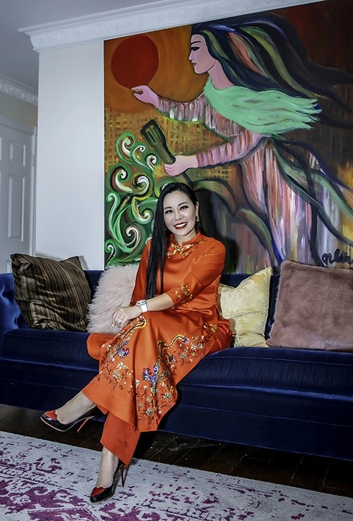 Làm mẹ đơn thân nuôi con tự kỷ 13 tuổi chưa biết nhai ca sĩ nguyễn hồng nhung vẫn sống sung túc ở mỹ trong biệt thự 200m2 - 8