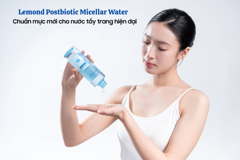 Lemond postbiotic micellar water chuẩn mực mới cho nước tẩy trang hiện đại - 1