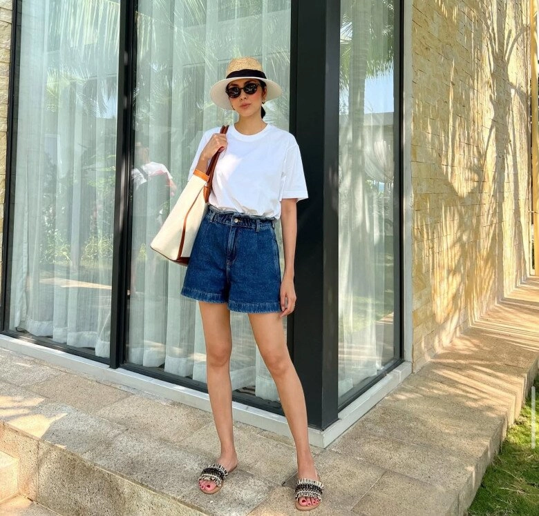 Mặc đẹp đón hè chuẩn style phu nhân hào môn hà tăng - mát rượi mà vẫn thanh lịch - 3