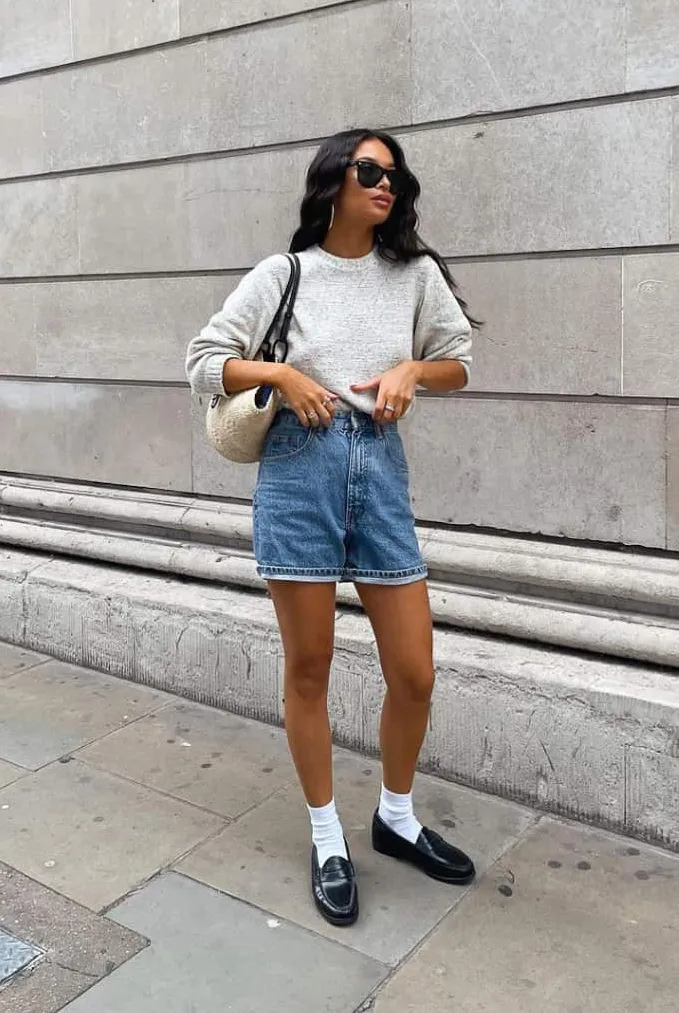 Mặc quần short mang giày gì đẹp gợi ý chị em top 7 kiểu giày nịnh dáng nhất khi mặc cùng quần ngắn - 6