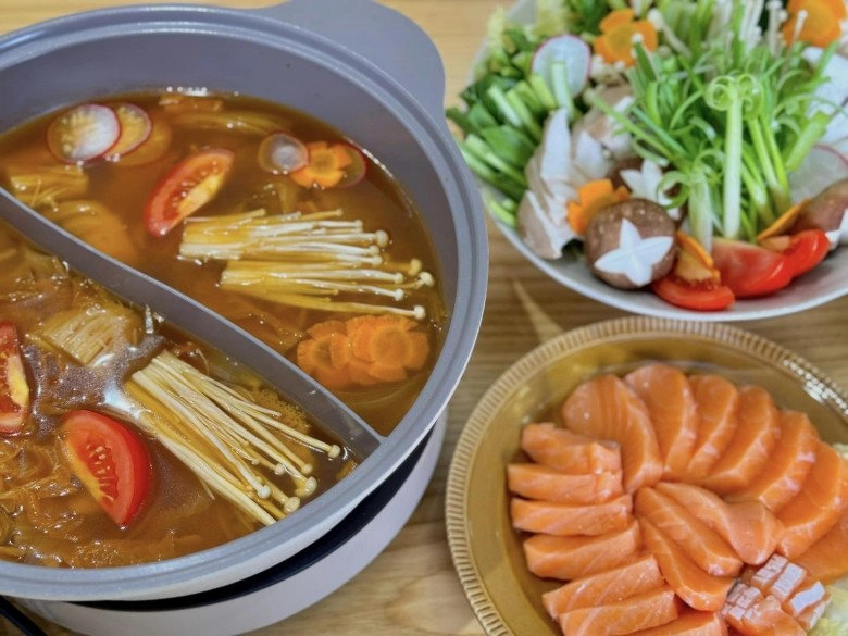 Mát trời hơn btv đan lê làm 2 món lẩu ngon còn có lẩu siêu tốc xứng đáng điểm 10 - 3