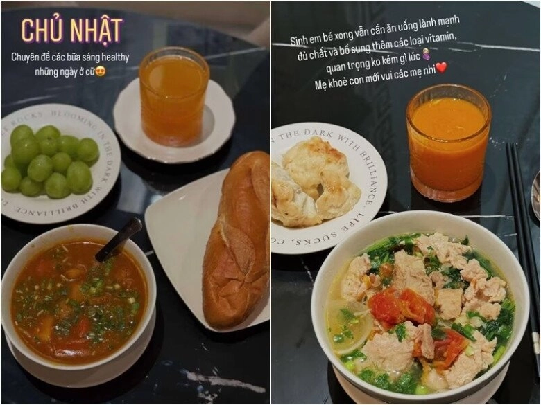 Mc mai ngọc khoe cơm canh sáng tối dù bận bịu chăm con nhỏ đổi món ngon cho ngày hè nóng nực - 5