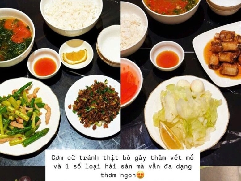 Mc mai ngọc khoe cơm canh sáng tối dù bận bịu chăm con nhỏ đổi món ngon cho ngày hè nóng nực - 8