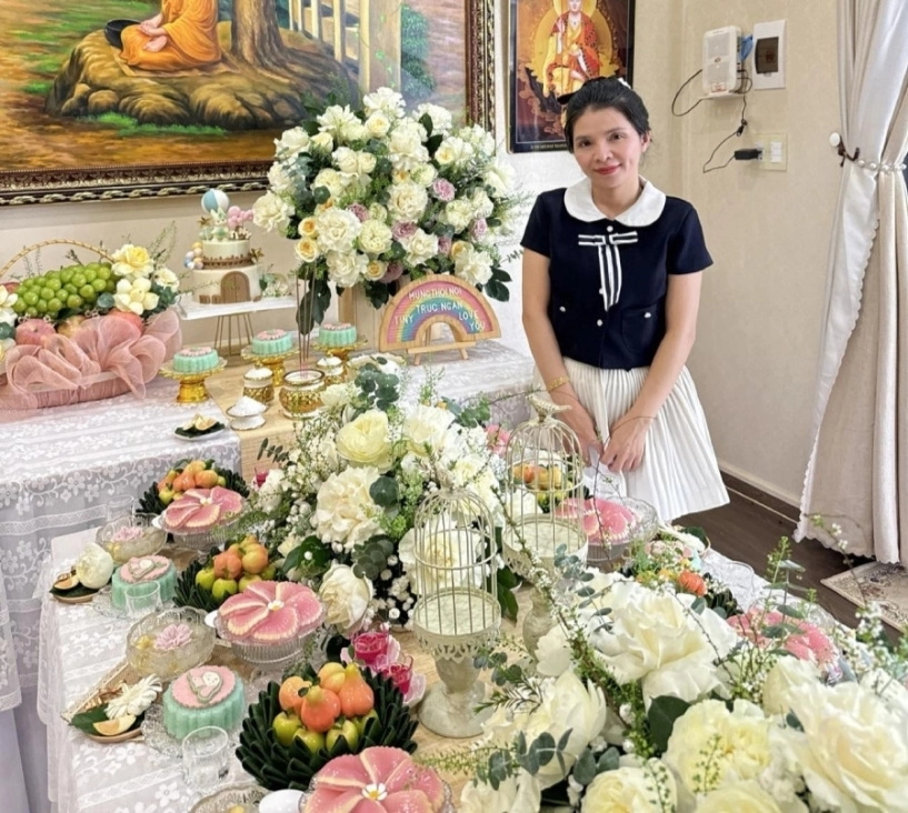 Mẹ 5 con 2 bé bại não và hành trình mưu sinh từ những mâm lễ thôi nôi - 2