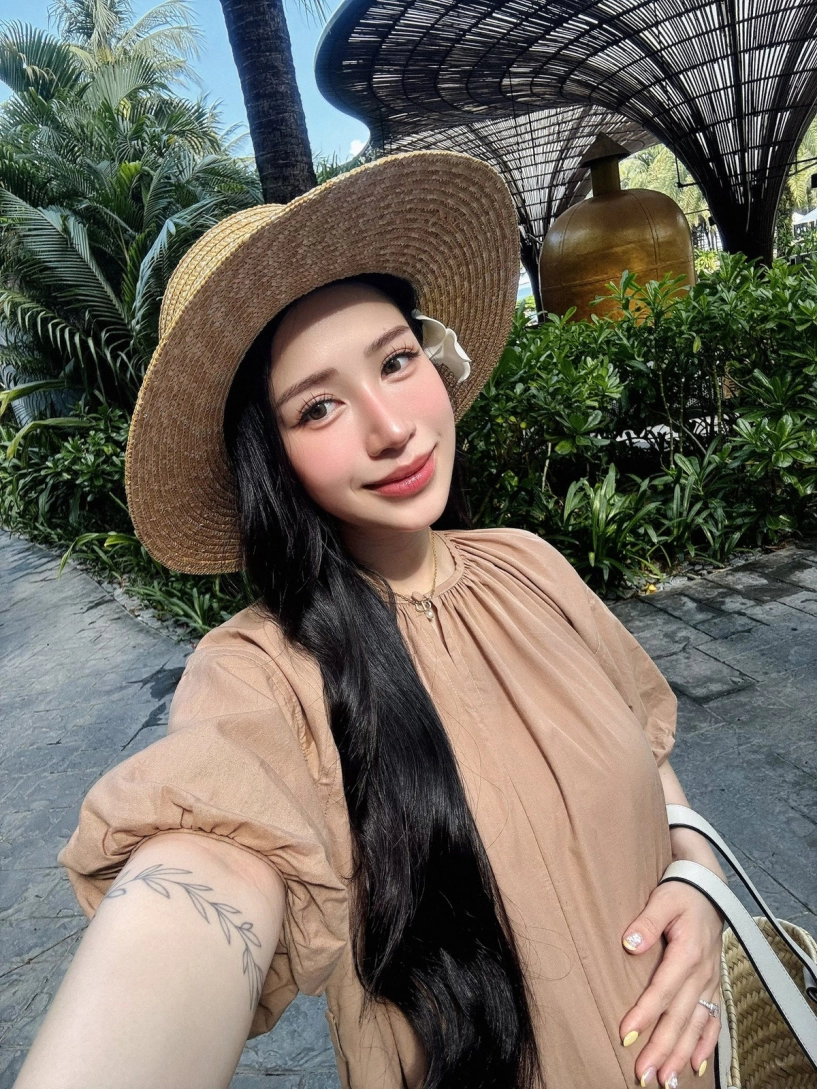 Mẹ bầu hot nhất cõi mạng joyce phạm style đi biển cực cuốn - 9