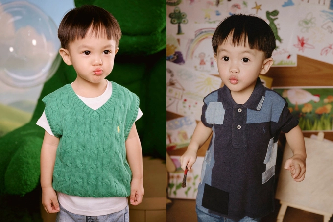 Mẹ con đàm thu trang bắt trend mốt áo nhận diện giới giàu kín đáo - 1