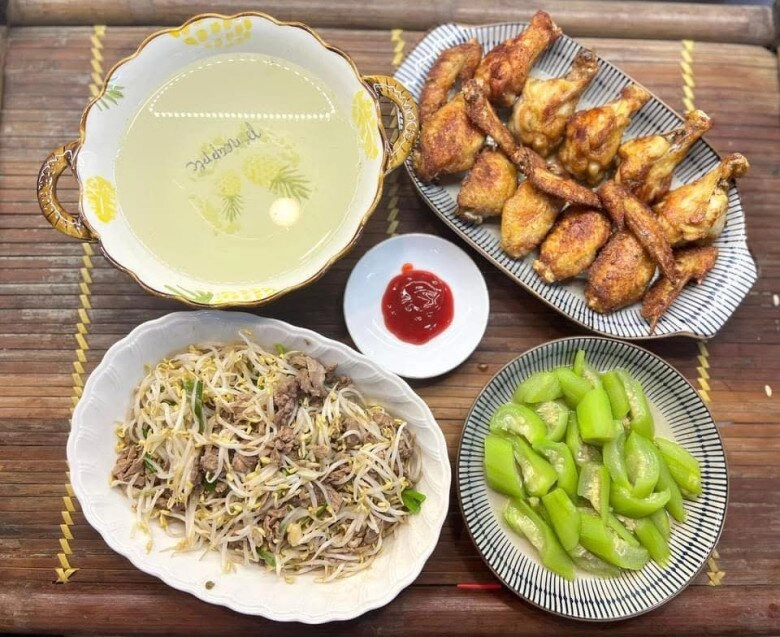 Mẹ đảm 3 con khoe loạt cơm nhà cực chất lượng thường xuyên đổi thực đơn ít khi trùng món - 3