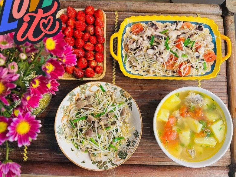Mẹ đảm 3 con khoe loạt cơm nhà cực chất lượng thường xuyên đổi thực đơn ít khi trùng món - 16