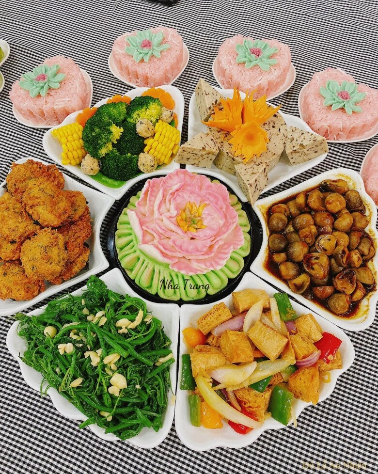 Mẹ đảm gợi ý 7 mâm cơm chay vừa ngon đẹp mắt lại dễ làm để cúng rằm tháng 7 - 7