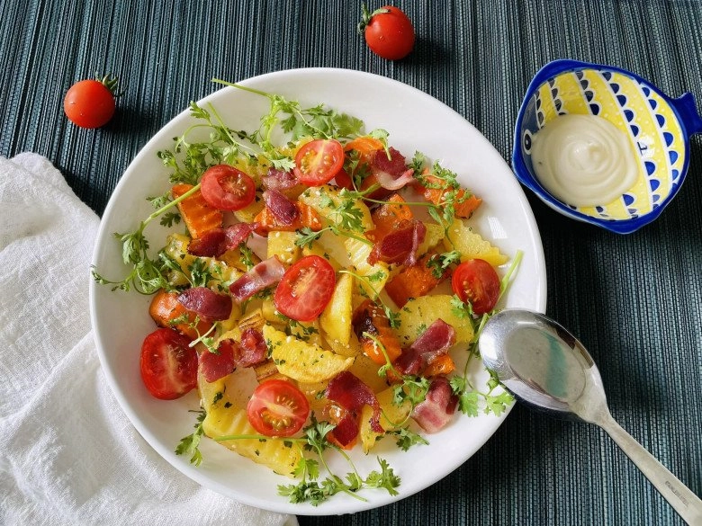 Mẹ đảm gợi ý hàng loạt món salad cực đơn giản tươi mát ai cũng làm được cho ngày hè - 10