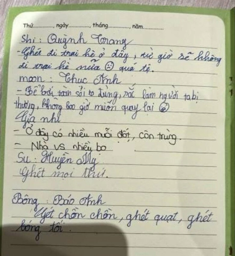 Mẹ hà nội bức xúc vì chi gần 20 triệu đồng cho con đi trại hè nhưng bé bị bắt nạt nhịn 8 ngày không đi vệ sinh - 12