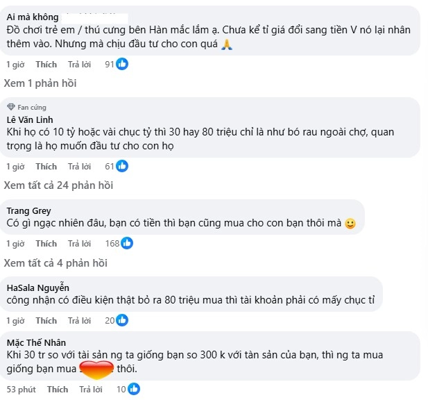Mẹ hà nội rao bán đồ chơi 80 triệu của con không dùng nữa nhìn giá thanh lý hội chị em tranh cãi xôn xao - 3