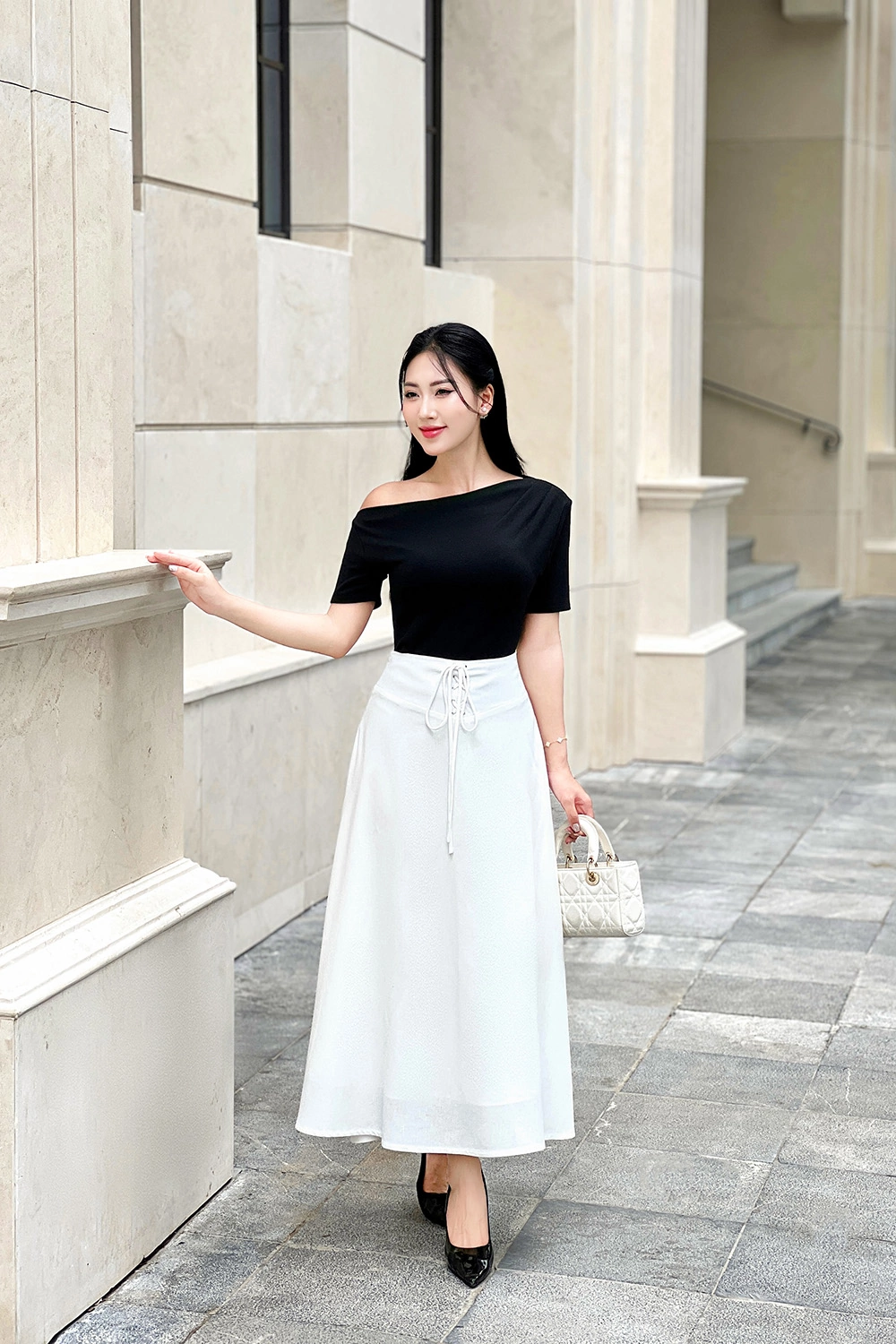 Mê mặc váy nhưng vòng 2 ngấn mỡ nàng tham khảo 6 mẹo chọn váy vừa trẻ trung vừa bóp eo bé - 10