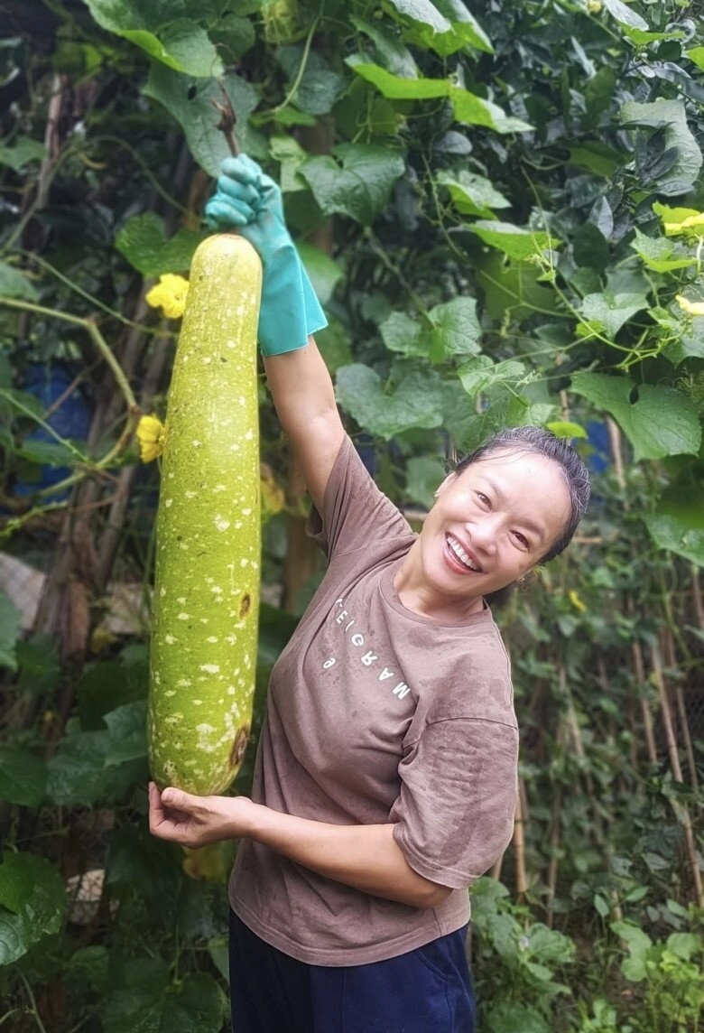 mẹ phương oanh - hương vị tình thân đời thực có khu vườn xanh mướt khoe từng cọng rau giản dị - 4