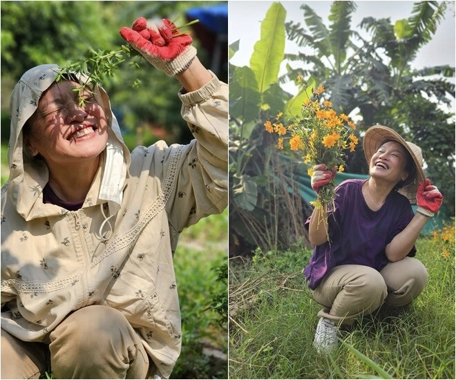 mẹ phương oanh - hương vị tình thân đời thực có khu vườn xanh mướt khoe từng cọng rau giản dị - 10