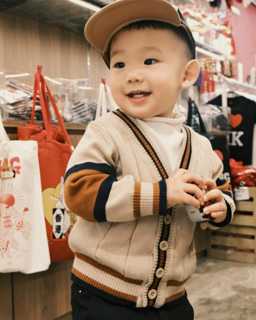 Minh hằng cho quý tử hai tuổi diện đồ như hot boy - 9