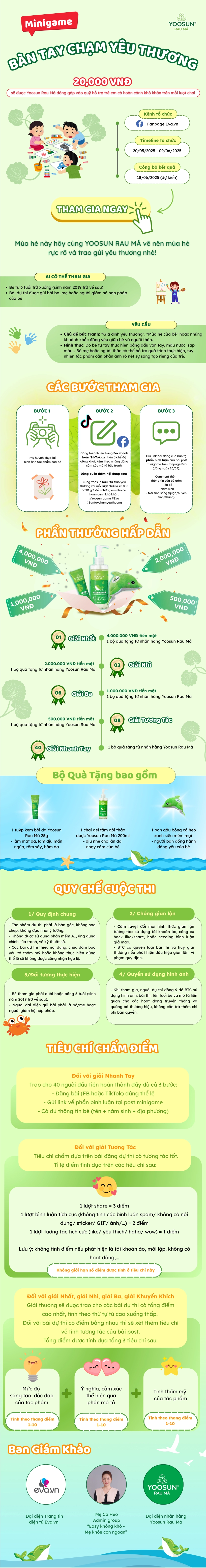 Minigame bàn tay chạm yêu thương cùng bé vẽ lên mùa hè rực rỡ - 1