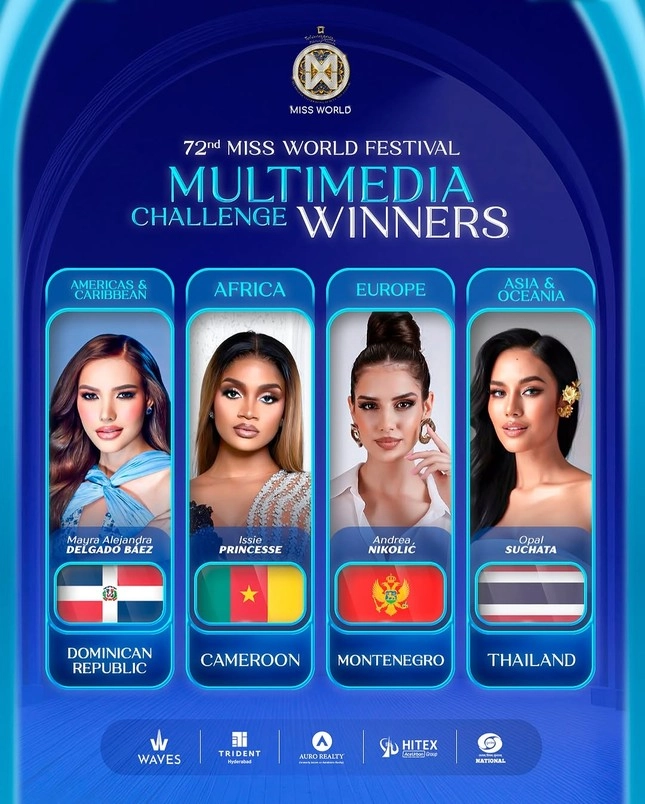 Miss world 2025 hoa hậu ý nhi dừng chân ở top 20 phần thi multimedia challenge - 4