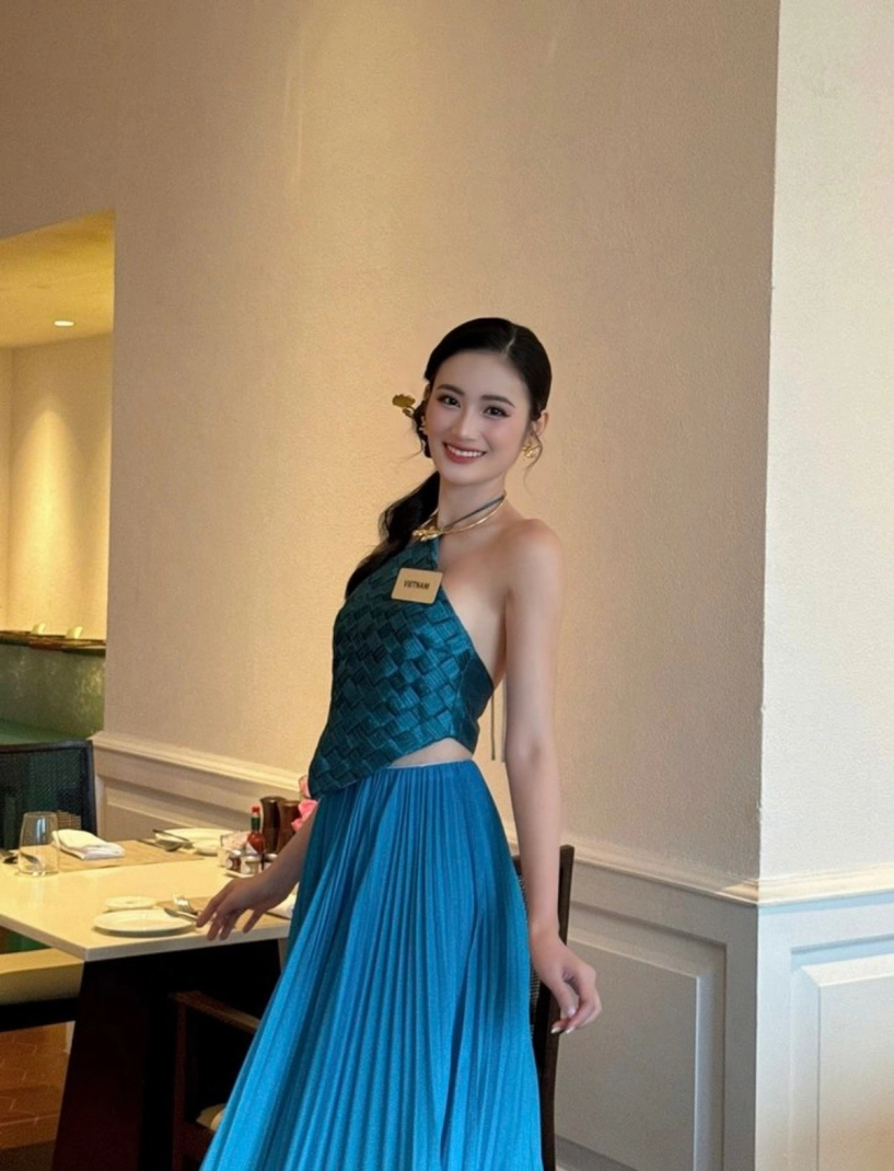 Miss world 2025 loạt trang phục đậm tinh thần văn hóa việt của hoa hậu ý nhi - 9
