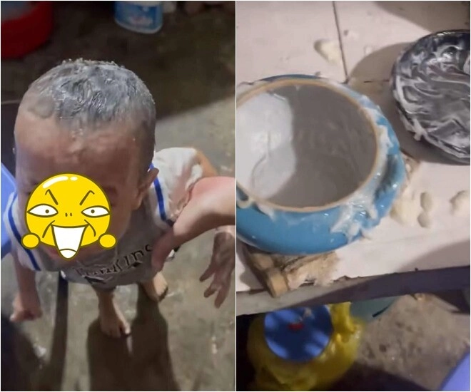Mới nửa tháng khối nghỉ hè đã khiến bố mẹ thở oxi kêu cứu vì 1001 kiếp nạn hết tắm bùn đến lấy mỡ lợn bôi đầu - 1