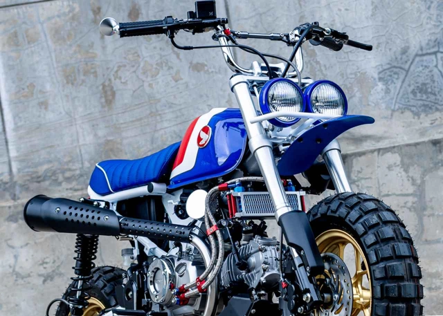 Monkey baja 125 độ khi tinh thần baja hội tụ trong hình hài tí hon - 1