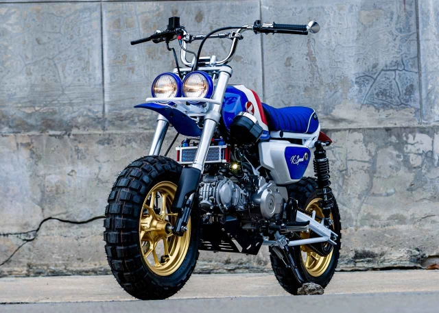 Monkey baja 125 độ khi tinh thần baja hội tụ trong hình hài tí hon - 16