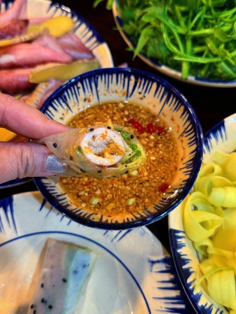 Mực hấp cuốn rau muống đang siêu hot cuối tuần rảnh rỗi chị em hãy thử ngay - 7