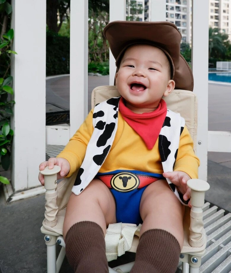 Mỹ nhân bắc giang sinh quý tử với tiền đạo nổi tiếng đtqg đặt tên con 3 chữ theo họ hà của bố rất hay - 2