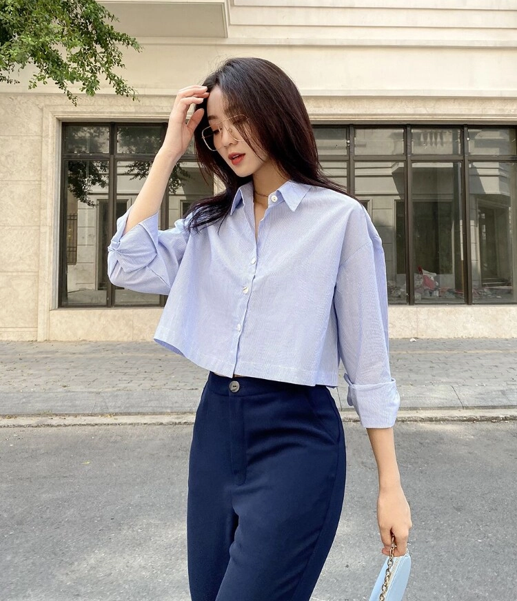 Mỹ nhân phim việt hack dáng từ 1m53 lên 1m70 nhờ công thức phối đồ công sở đỉnh cao không học là có lỗi với chiều cao - 9