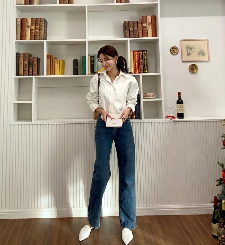 Mỹ nhân phim việt hack dáng từ 1m53 lên 1m70 nhờ công thức phối đồ công sở đỉnh cao không học là có lỗi với chiều cao - 12