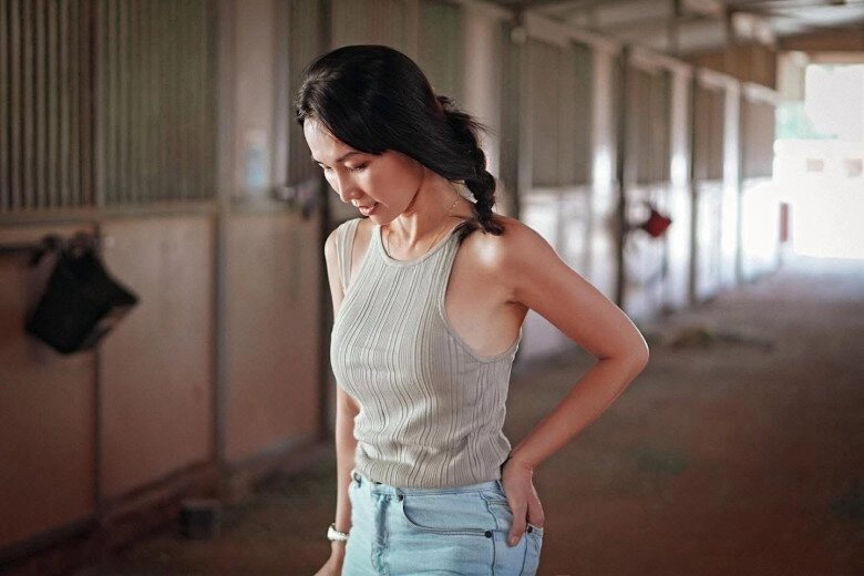 Mỹ nhân từng nổi tiếng hơn tăng thanh hà rời xa hào quang với phong cách ăn mặc như thôn nữ - 8