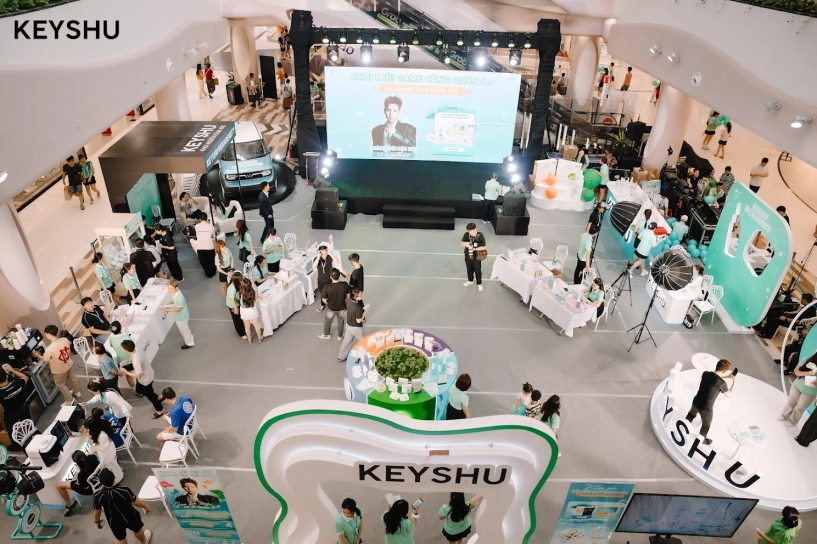 Mỹ phẩm keyshu khẳng định chất lượng bằng sự thấu hiểu khách hàng qua sự kiện tại aeon mall hà đông - 4