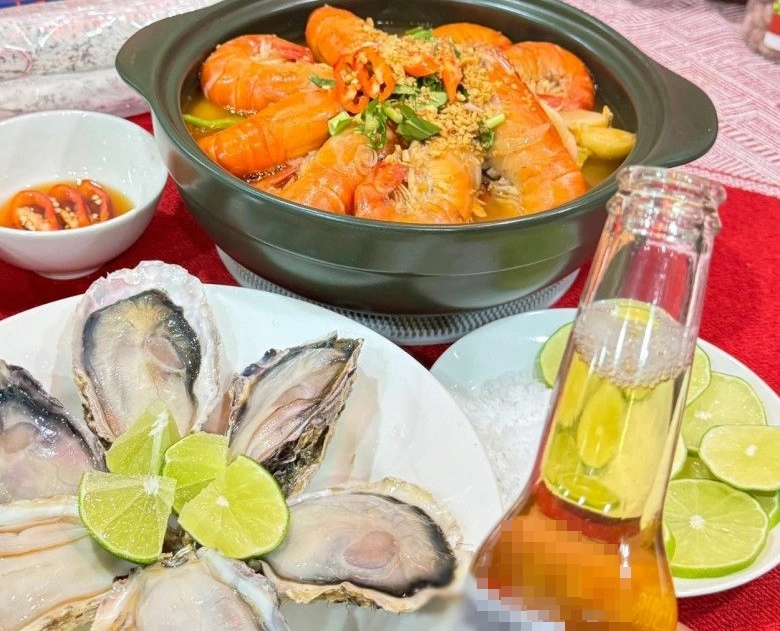 Nam diễn viên truyền hình nổi tiếng làm mồi nhậu cực hấp dẫn chồng kha ly gọi cả hội vào để ước - 4