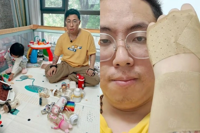 Nghỉ việc lương cao để ở nhà chăm con bố bỉm sữa bị viêm khớp trầm cảm - 2