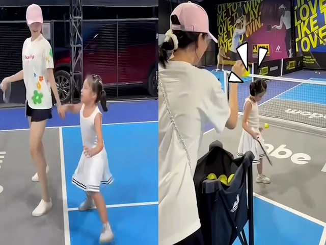 Ngọc trinh đổi gu ăn mặc sau khi bị chỉ trích vì diện đồ hở bạo đi đánh pickleball - 2