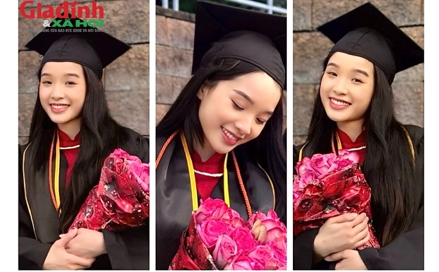 Nhan sắc tuổi 26 của tú linh - con gái nghệ sĩ thanh thanh hiền vừa tốt nghiệp đại học xuất sắc ở mỹ - 2