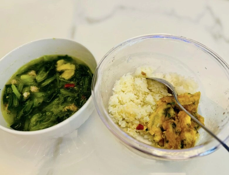 Những bữa cơm đạm bạc của chị đẹp thu phương mấy ngày liên tục ăn 1 món - 4