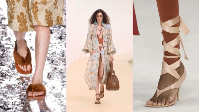 Những kiểu sandal sắp càn quét mùa hè phiên bản nâng cấp của dép xỏ ngón - 5