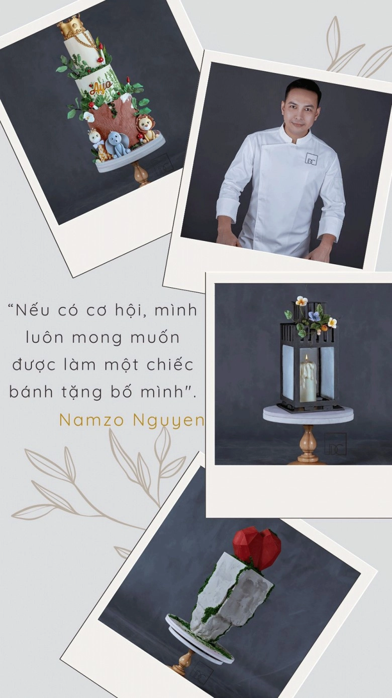 Nổi tiếng trong làng bánh u40 luôn ao ước có cơ hội làm bánh tặng bố nếu người còn ở trên đời - 11