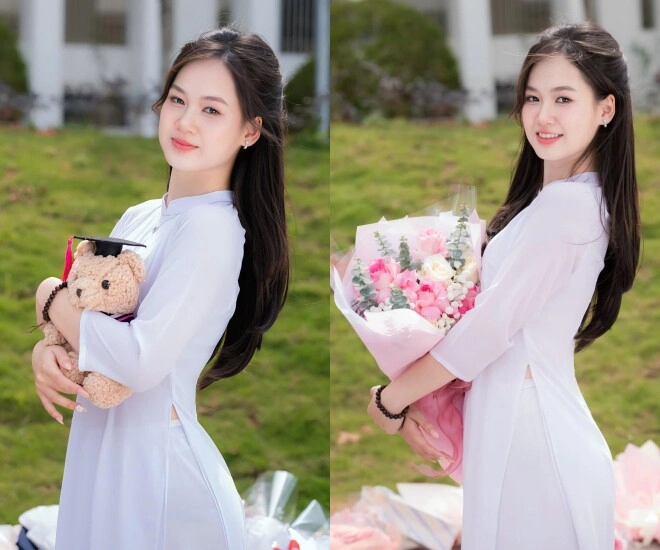 Nữ thủ khoa 17 tuổi đạt 30 điểm tuyệt đối visual như nàng thơ mặc áo 60 triệu nhìn giá bộ sưu tập túi hiệu càng choáng - 1