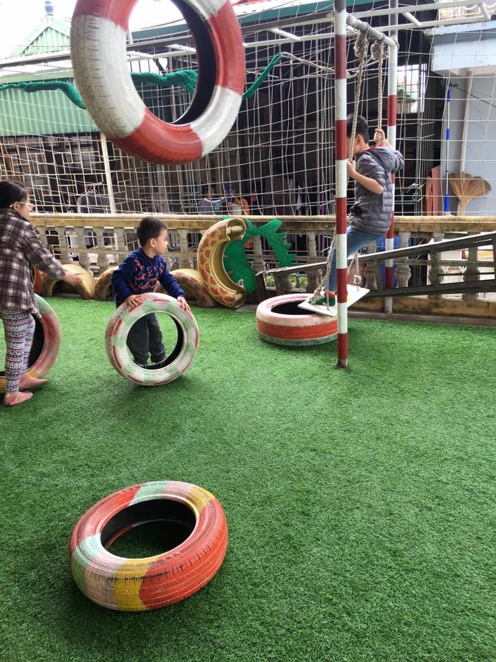 Ông bố hà nội tự tay làm trại hè ý nghĩa 4 con vui sướng tận hưởng mùa hè - 4
