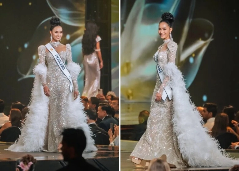 Opal suchata nhìn như chị em sinh đôi với một cựu miss world là vô tình hay cố ý - 1