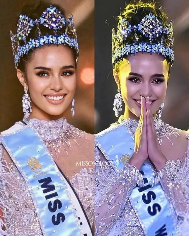 Opal suchata nhìn như chị em sinh đôi với một cựu miss world là vô tình hay cố ý - 2