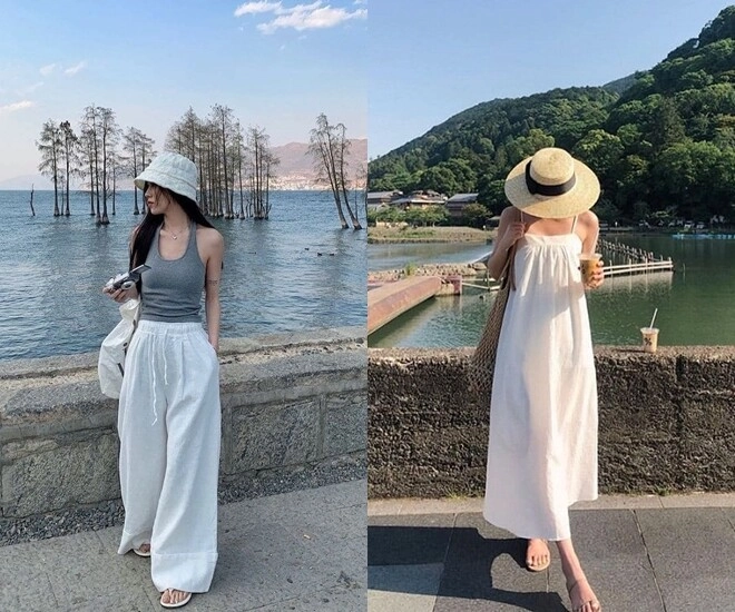 Outfit du lịch không cần mang cả tủ đồ chỉ cần 10 món sau là đủ chuẩn nàng thơ nghỉ dưỡng - 1