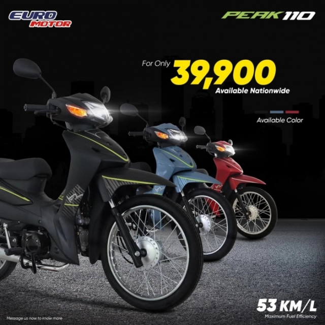 Peak 110 2025 khá giống wave alpha trang bị hiện đại hơn nhưng có giá bán rẻ hơn - 1