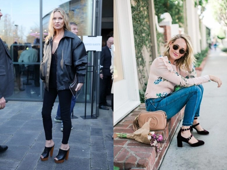 Phụ nữ 40 đi giày gì với quần jeans bó để vừa cao vừa gầy 4 mẫu giày chân ái giúp chị em như trẻ ra 10 tuổi - 3