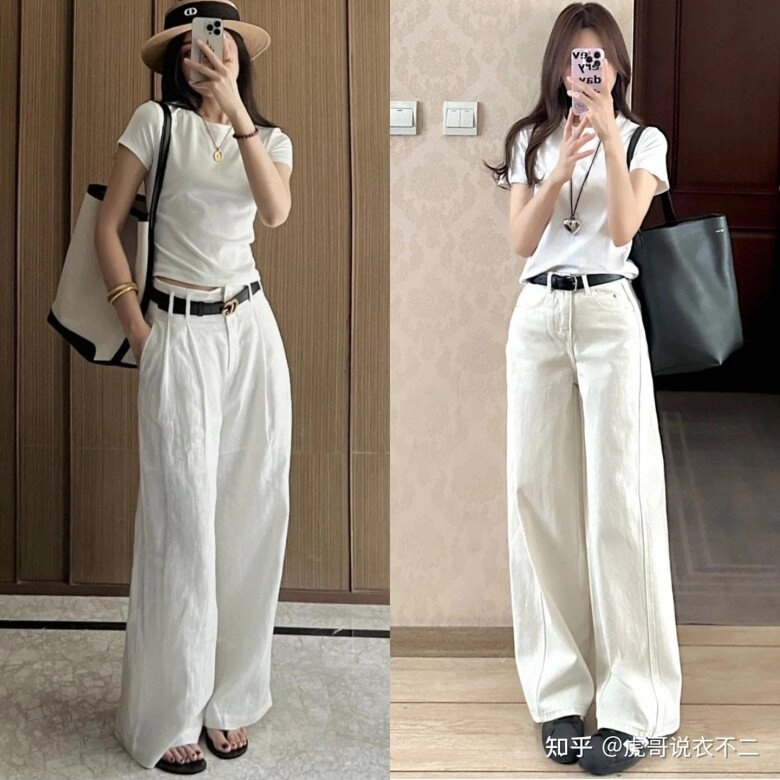 Phụ nữ 40 mặc quần trắng kiểu này ai nhìn cũng tưởng mới ngoài 20 trẻ hóa diện mạo vẫn sang trọng tuyệt đối - 1