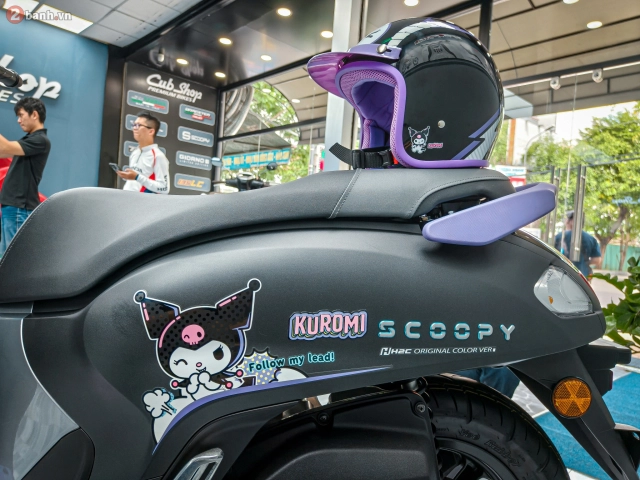 Quá bất ngờ honda scoopy 2025 phiên bản đặc biệt kuromi vừa ra mắt ở thái đã có mặt tại việt nam - 1