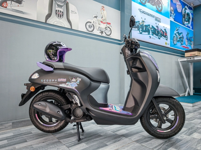 Quá bất ngờ honda scoopy 2025 phiên bản đặc biệt kuromi vừa ra mắt ở thái đã có mặt tại việt nam - 5