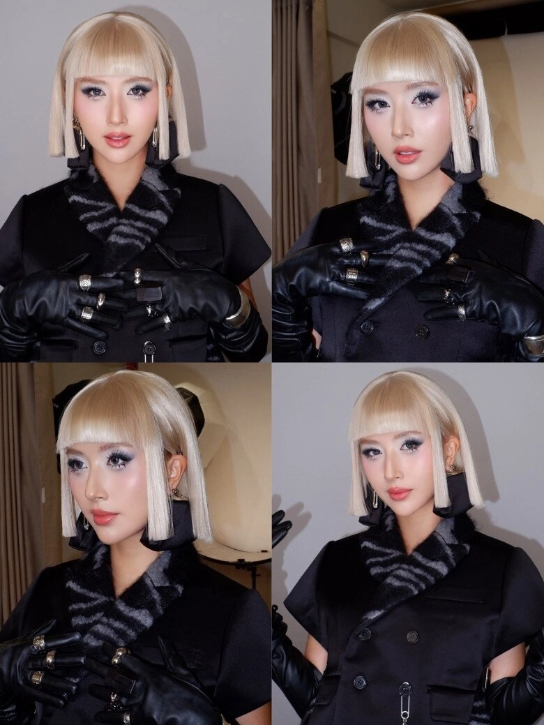 Quỳnh anh shyn khoe giao diện độc lạ từ răng tới tóc khó ai chiến lại tại vũ trụ em xinh say hi - 4